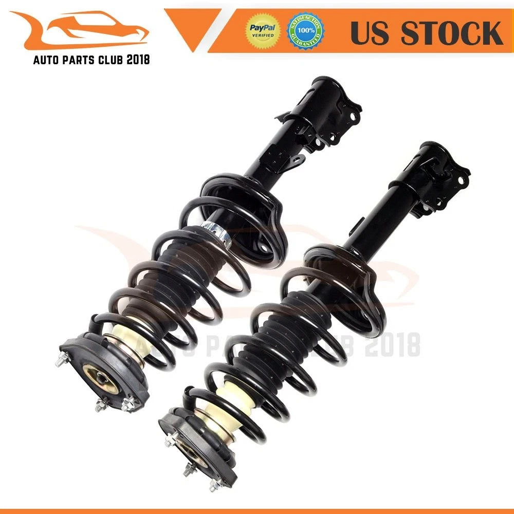 Set of 2 Complete Struts Shocks Springs for Hyundai Elantra (2000–2006)