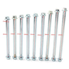230mm Front Rear Wheel Hub M15 Axle Shaft for 110cc 125cc Dirt Bike