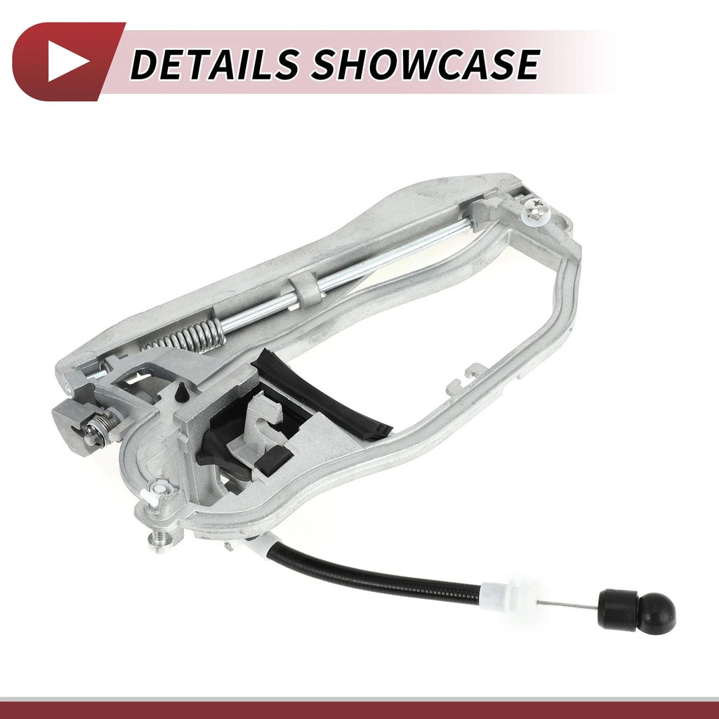 Front Right Door Handle Carrier for BMW X5 E53 (2000–2006) No. 51218243616 Silver Tone
