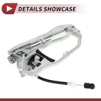 Front Right Door Handle Carrier for BMW X5 E53 (2000–2006) No. 51218243616 Silver Tone