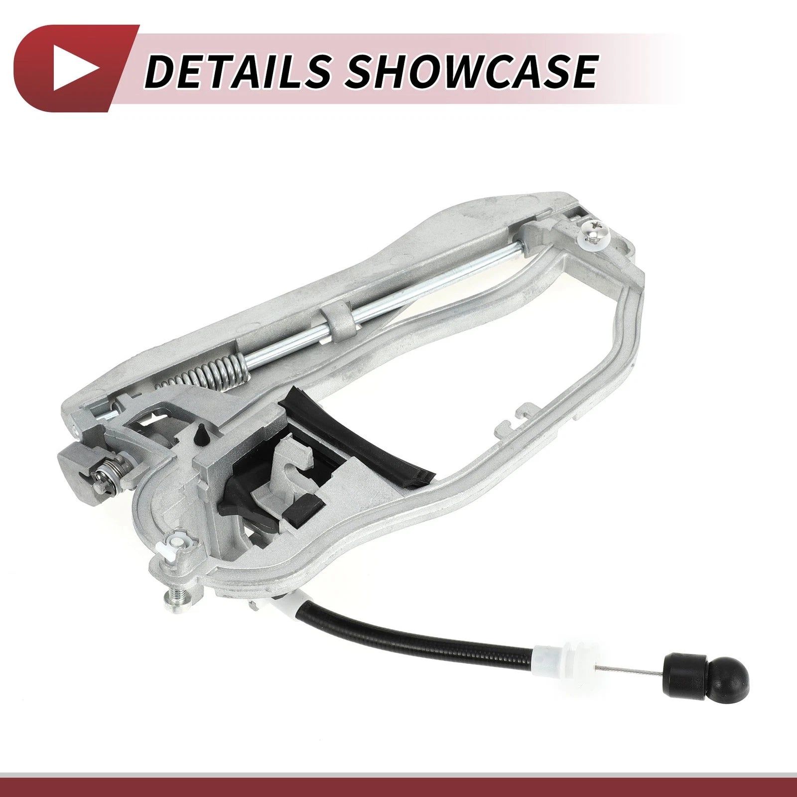 Front Right Door Handle Carrier for BMW X5 E53 (2000–2006) No. 51218243616 Silver Tone