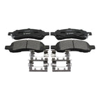 Set of 4 Bosch QuietCast Front Semi-Met Brake Pads for Enclave Traverse Acadia (2008–2017)