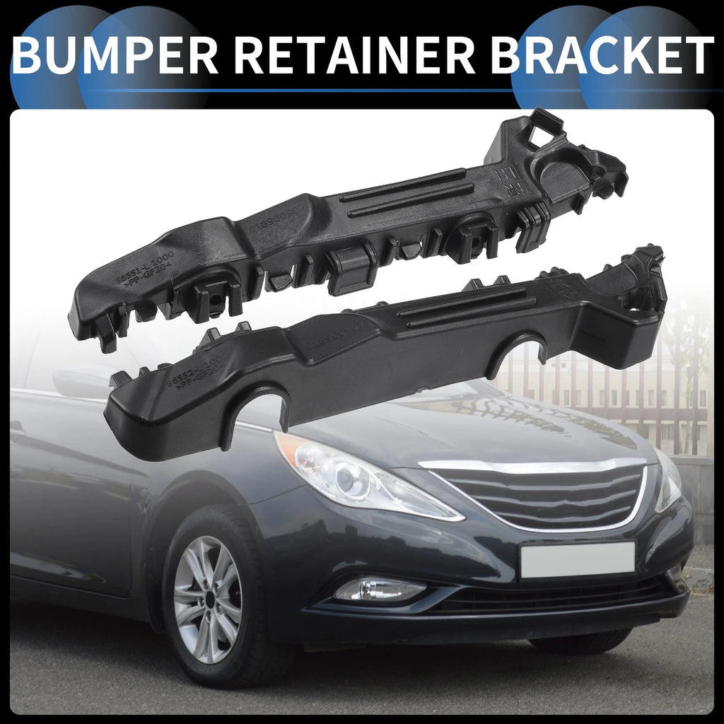1 Pair Front Bumper Retainer Bracket No. 86551L1000 for Hyundai Sonata (2020–2023)