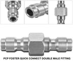 Double Male Quick Connect Adapter for Gas Cylinder Kit