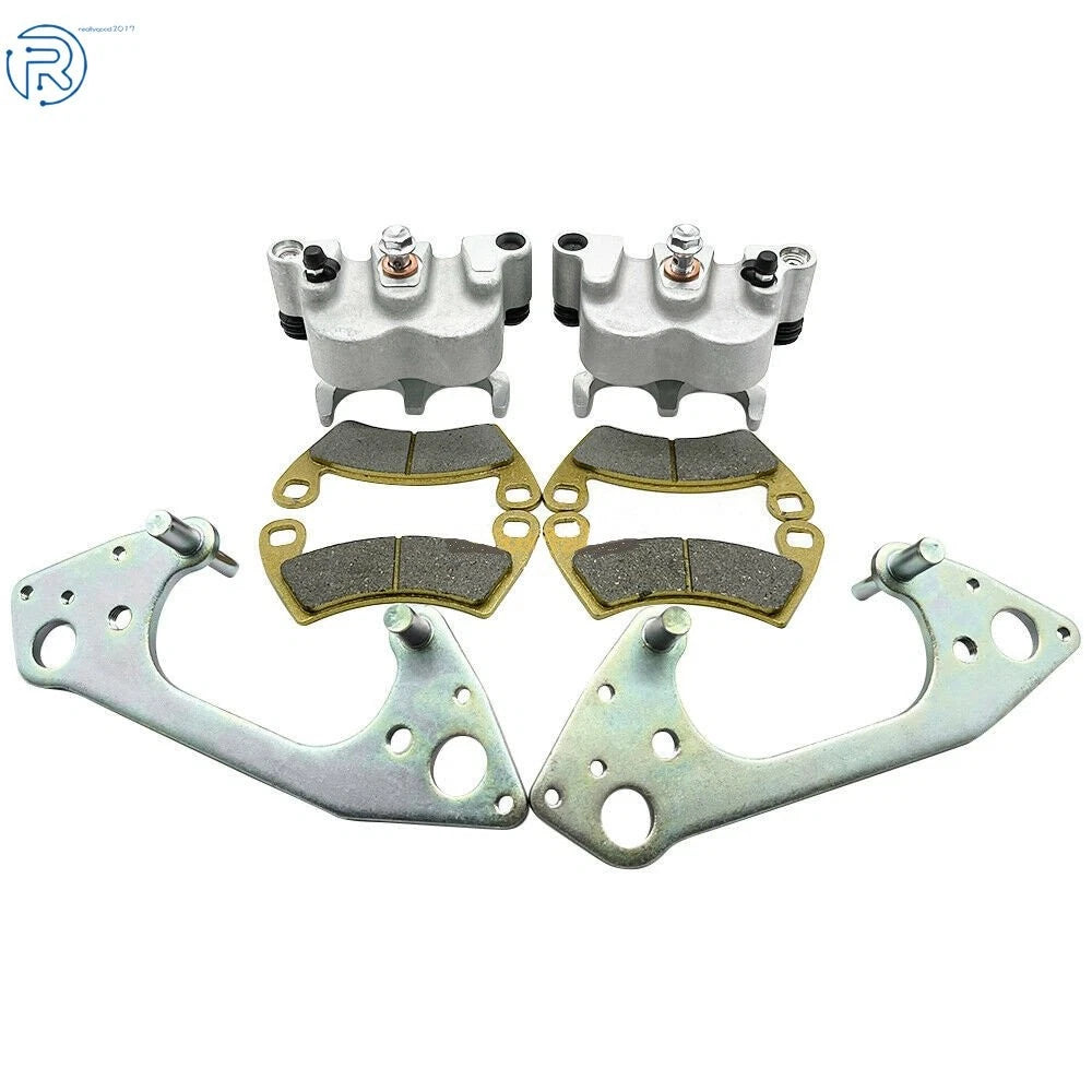 Front Brake Calipers with Pads for Polaris Ranger 800/Crew/XP (2010–2015)
