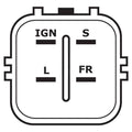 Alternator for J&N 400-52119R-JN