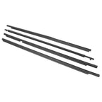 Set of 4 Door Window Weatherstrip Belt Seal Trims for Toyota Corolla (2009–2012)