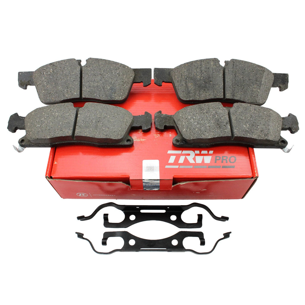 Set of 4 TRW Pro Front Ceramic Brake Pads for Dodge Durango Jeep Grand Cherokee