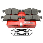 Set of 4 TRW Pro Front Ceramic Brake Pads for Dodge Durango Jeep Grand Cherokee