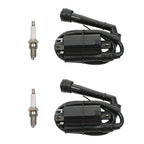 2X Ignition Coil Spark Plug for Suzuki Intruder VS700 VS750 VS800 (1986–2004)