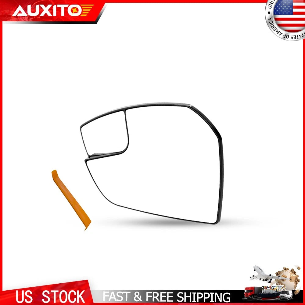 Driver Left Side Mirror Glass for Ford Escape (2017–2019) Non-Heated