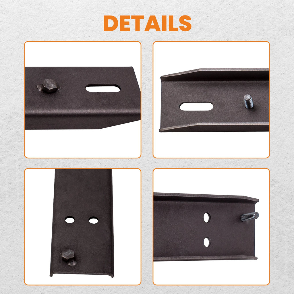 Bucket Seat Track Extenders for Pontiac Ventura Apollo (1971–1980)