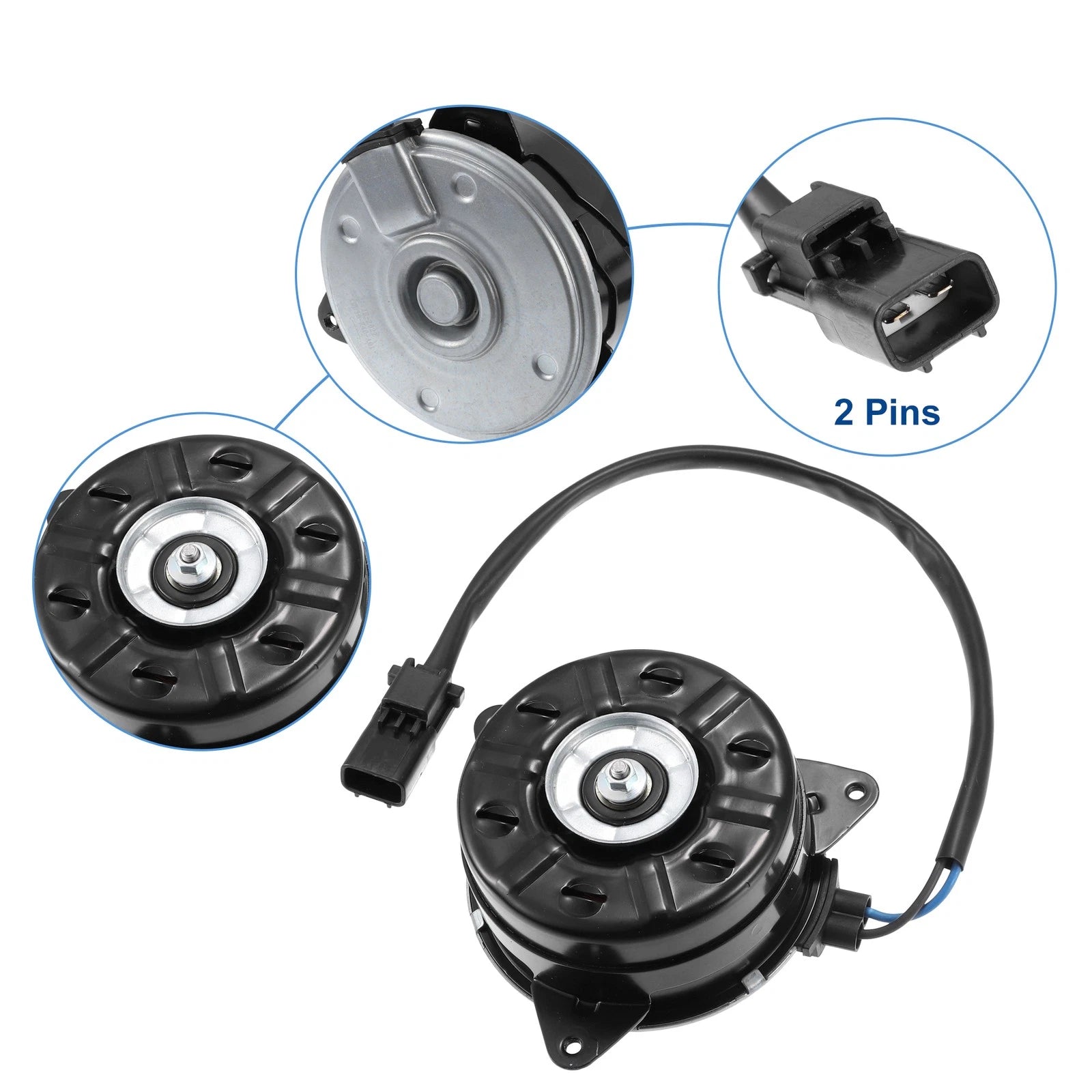 A/C Condenser Radiator Cooling Fan Motor for Honda 