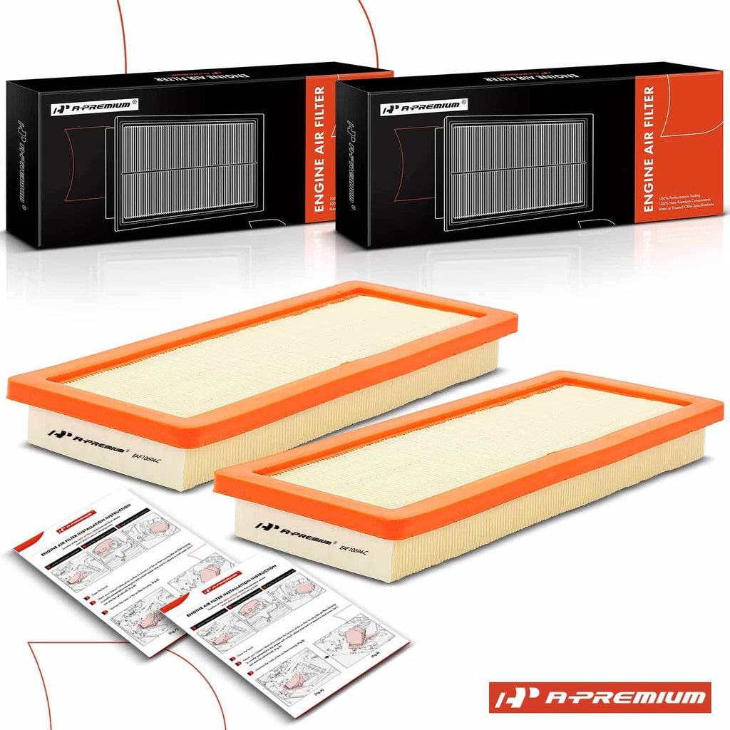 2X Engine Air Filter for Mini Cooper R56 F56 (2007–2015)