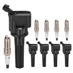5 Ignition Coils + 5 Iridium Spark Plugs for Hummer H3 (2006–2012) UF497