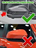 Clear Dynamic Wing Mirror Turn Signal Lights for Toyota Tacoma