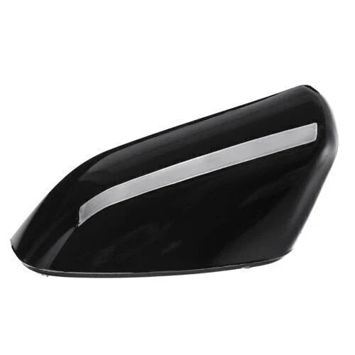 2 x Black Mirror Cover Cap Left Right for Land Rover Range Rover Sport LR2 LR4