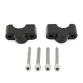 CNC Handlebar Raiser Clamp for Tiger Sport 660 (2022-2024) Black