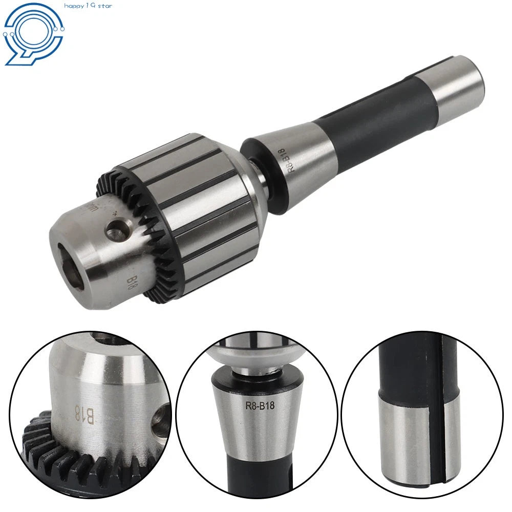 Heavy Duty Drill Chuck for R8 Shank (5/8 In)