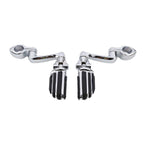 1 1/4" Highway Engine Guard Foot Peg Mount Clamps for Harley Touring