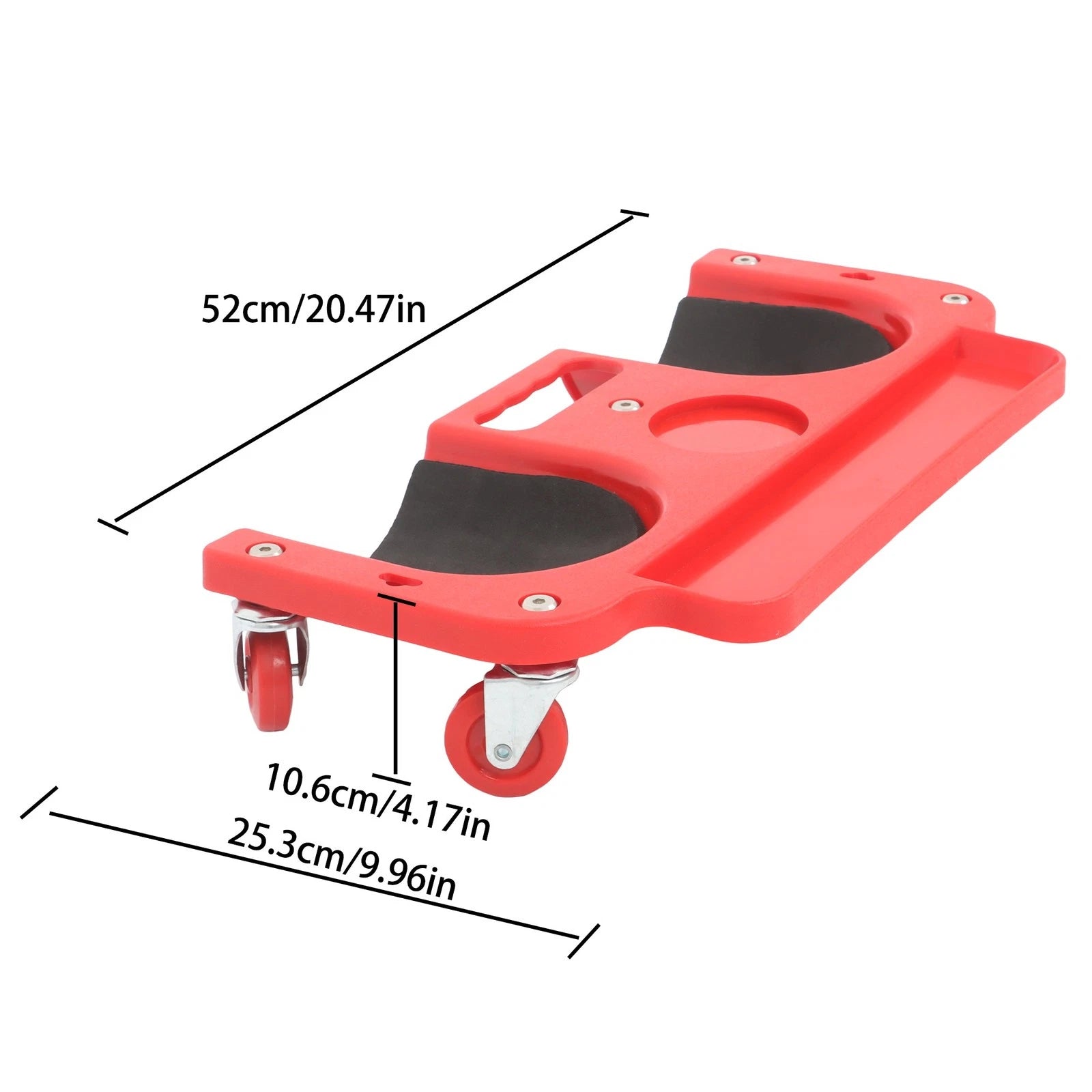Rolling Knee Creeper for Universal Use (Durable, 360 Degree Casters)