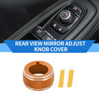 Rear View Mirror Adjust Switch Knob Cover for Subaru Forester (2019–2024) Orange