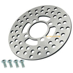 Front Brake Disc Rotor Set with Stud Bolts for Yamaha Raptor 250 350 660 700 (2006–2014)