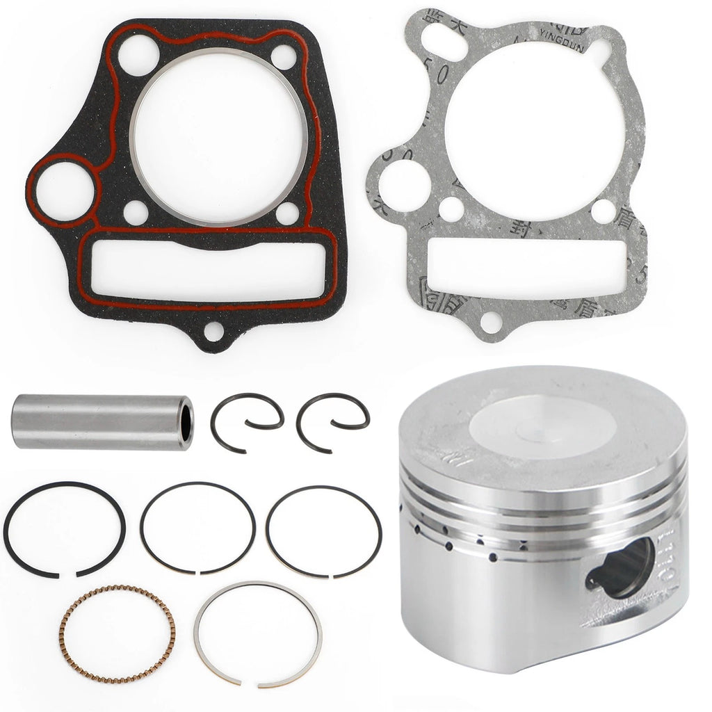 Piston Ring Gasket Set 52.4mm for Kazuma Taotao Sunl Coolster Roketa (110cc-125cc)