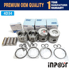 Overhaul Rebuild Kit for Mitsubishi Fuso Canter 4D34 4D34T