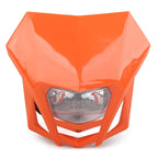 Front Headlight for Kawasaki KLX (2006–2023), Yamaha (2005–2023) - Orange