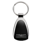 Black Teardrop Keychain - Officially Licensed for Chrysler Town & Country