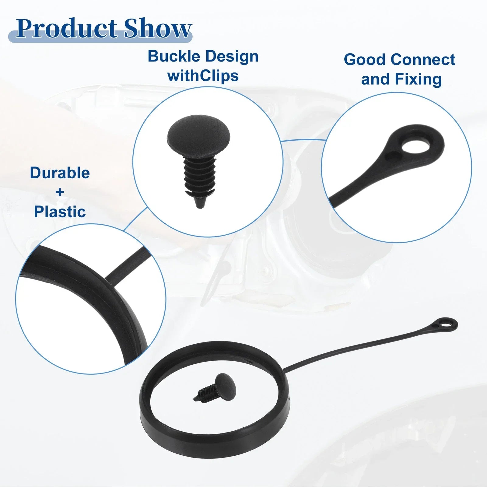 Fuel Tank Cap Tether Rope for Mercedes-Benz E320 (2003-2009)