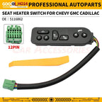 Seat Heater Switch for Cadillac Chevrolet GMC (2003–2006)