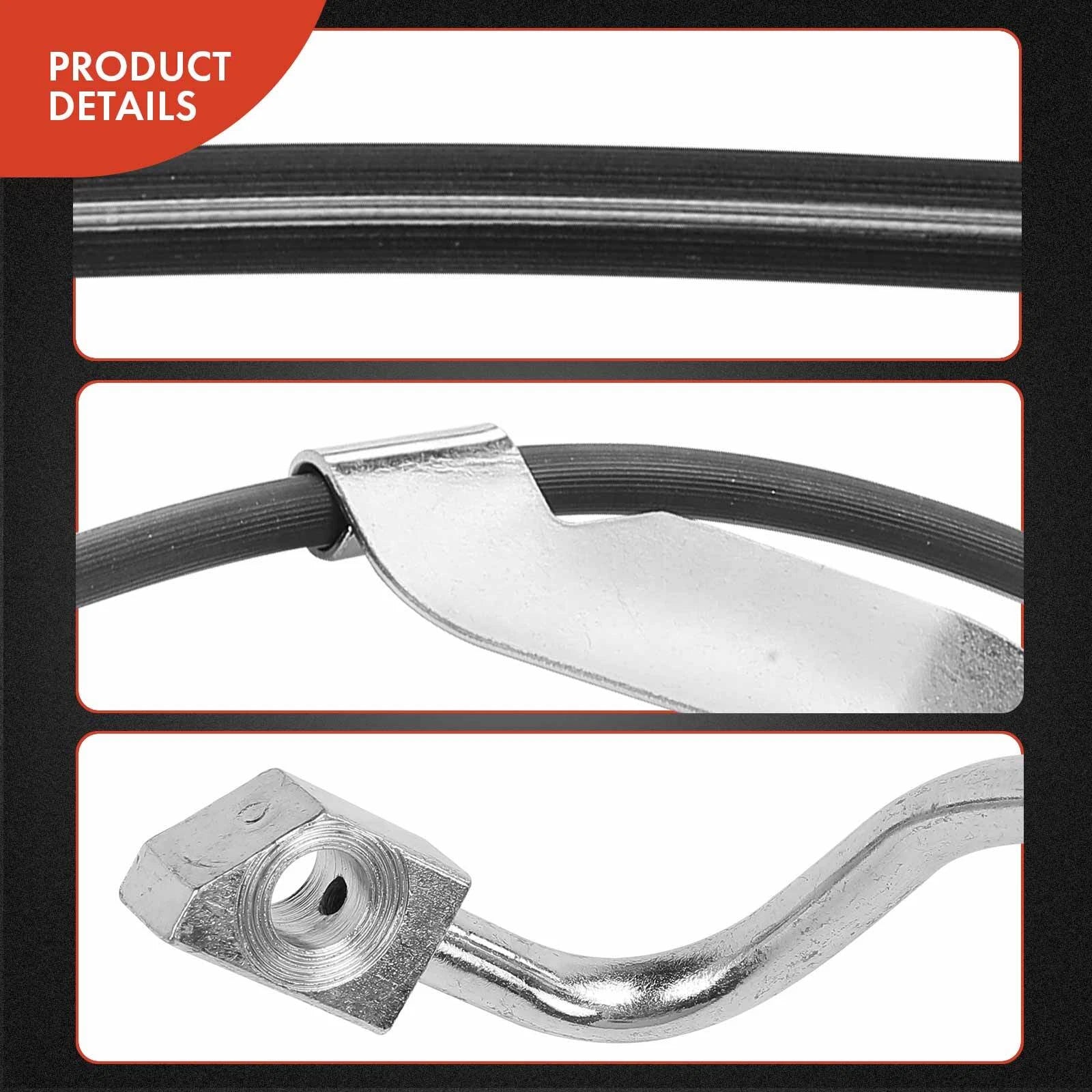 Front Right Brake Hydraulic Hose for Ford F-250 Super Duty (2008–2009)
