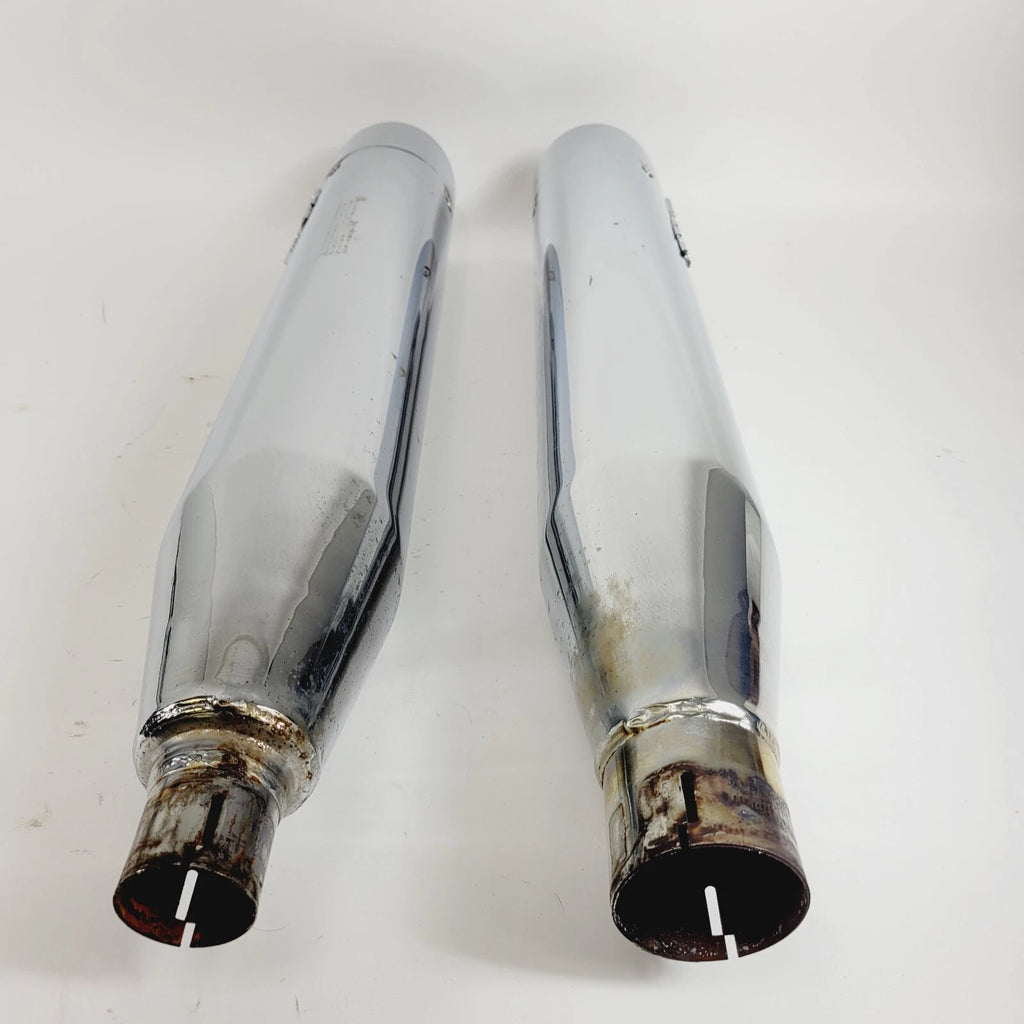 Screamin Eagle Street Cannon Slip-On Mufflers 4.5” for Harley M8 (2017–2023)