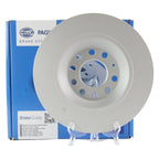 Hella Pagid 302mm Rear Solid Coated Disc Brake Rotor for Audi A6 Quattro (1998–2011)
