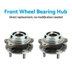 Front LH & RH Wheel Bearing Hub for Nissan Maxima J31 Murano Z50 (2003–2008)