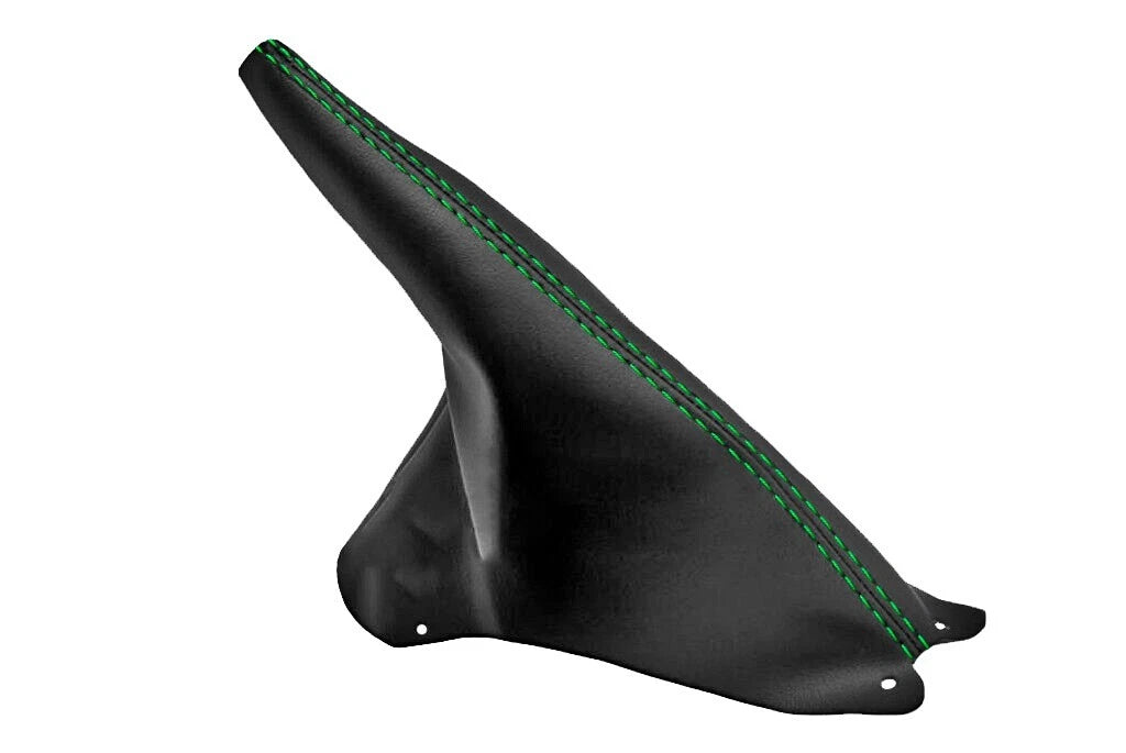 E Brake Boot Leather for Ford Mustang (1994–2004) Green Stitch