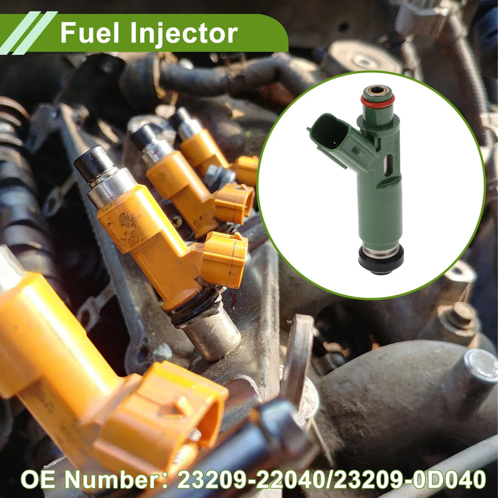 Fuel Injector No. 23209-0D040 for Toyota Avensis II Saloon (2003–2008)
