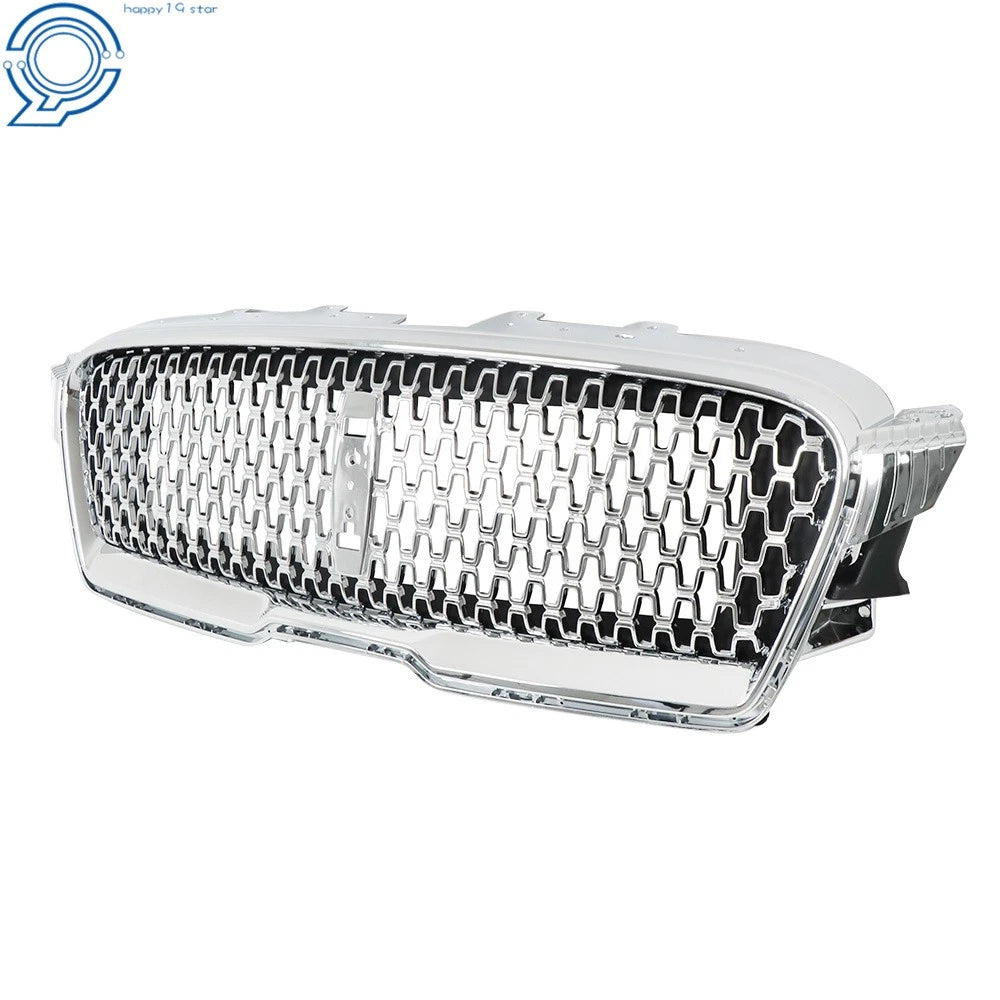 Front Bumper Upper Grille for Lincoln MKZ (2017-2019) Nickelplated