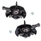 Set of 2 Front Steering Knuckle Wheel Bearing Hub Assembly for Honda Civic (2013–2015)