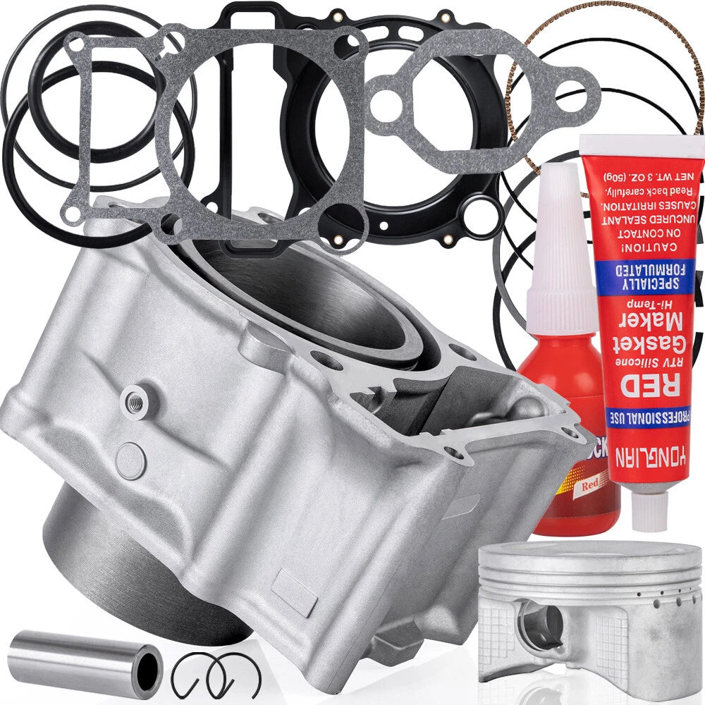 Top End Kit Cylinder Piston Gasket for Yamaha Kodiak Grizzly 400 (2007–2008)