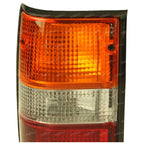 LH+RH Black-Edge Tail Lights Pair for Mitsubishi Triton (1986-1996)