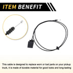 Hood Latch Release Cable for Dodge Ram 1500 2500 3500 (2009–2018) No. 5160352AB