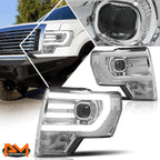 Projector Headlight with LED DRL for Ford F150 (2009–2014)