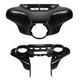 Batwing Inner Outer Fairing for Harley Touring Electra Glide (2014–2024) Black Denim