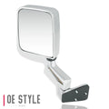 OE Style Manual Side View Door Mirror Left for Jeep Wrangler (1987–1995) CH1320189