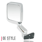 OE Style Manual Side View Door Mirror Left for Jeep Wrangler (1987–1995) CH1320189