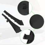 1 Pair Cowl Extension Trim Cover for Nissan Rogue (2014–2020)