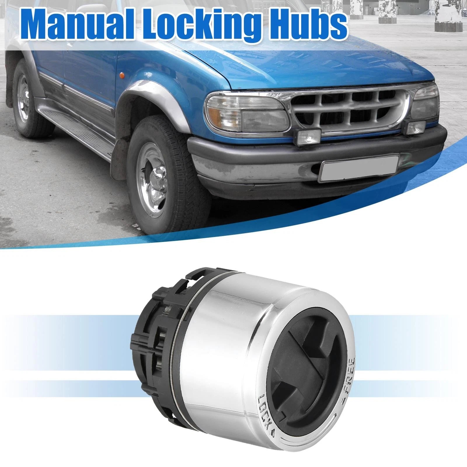 Front Wheel Locking Hub 1500170 for Ford Explorer Ranger Mazda B Series (1991–2001)